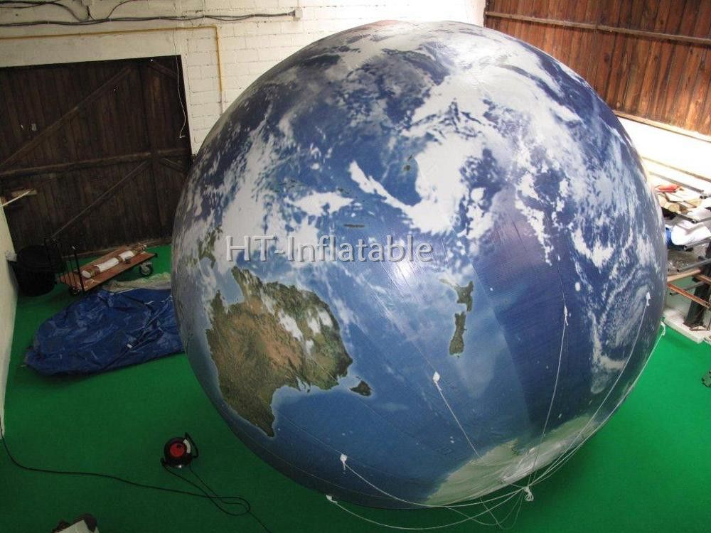 giant inflatable earth ball