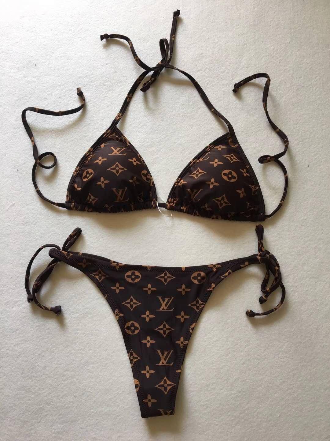 louis vuitton print swimsuit