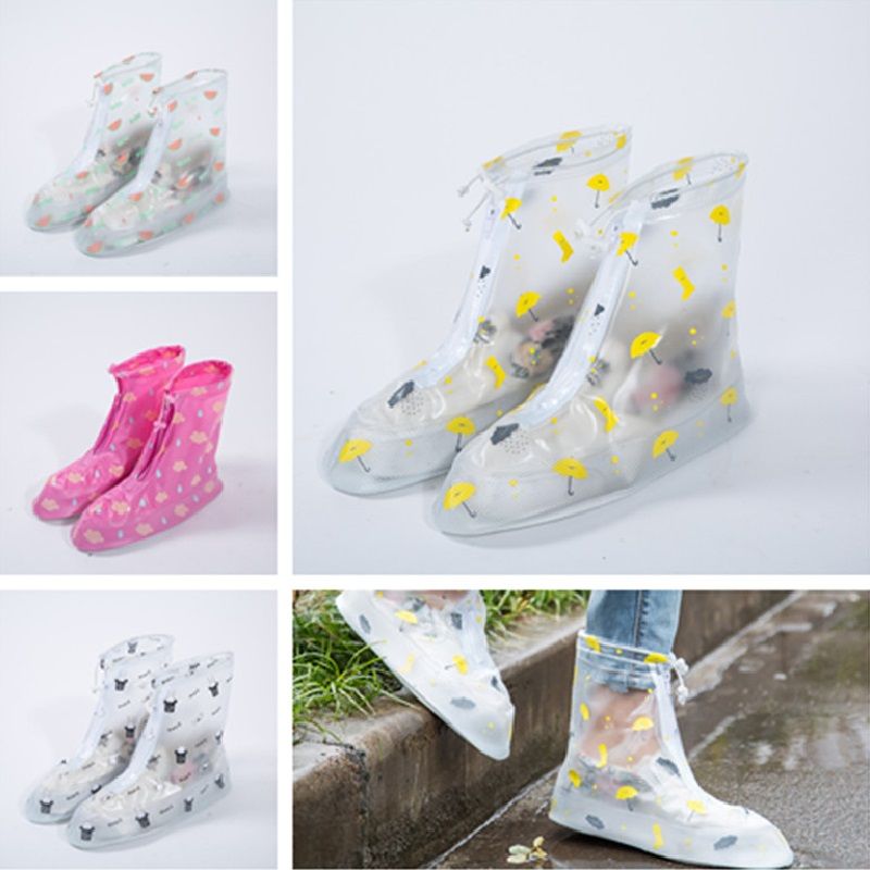 reusable rain shoe covers