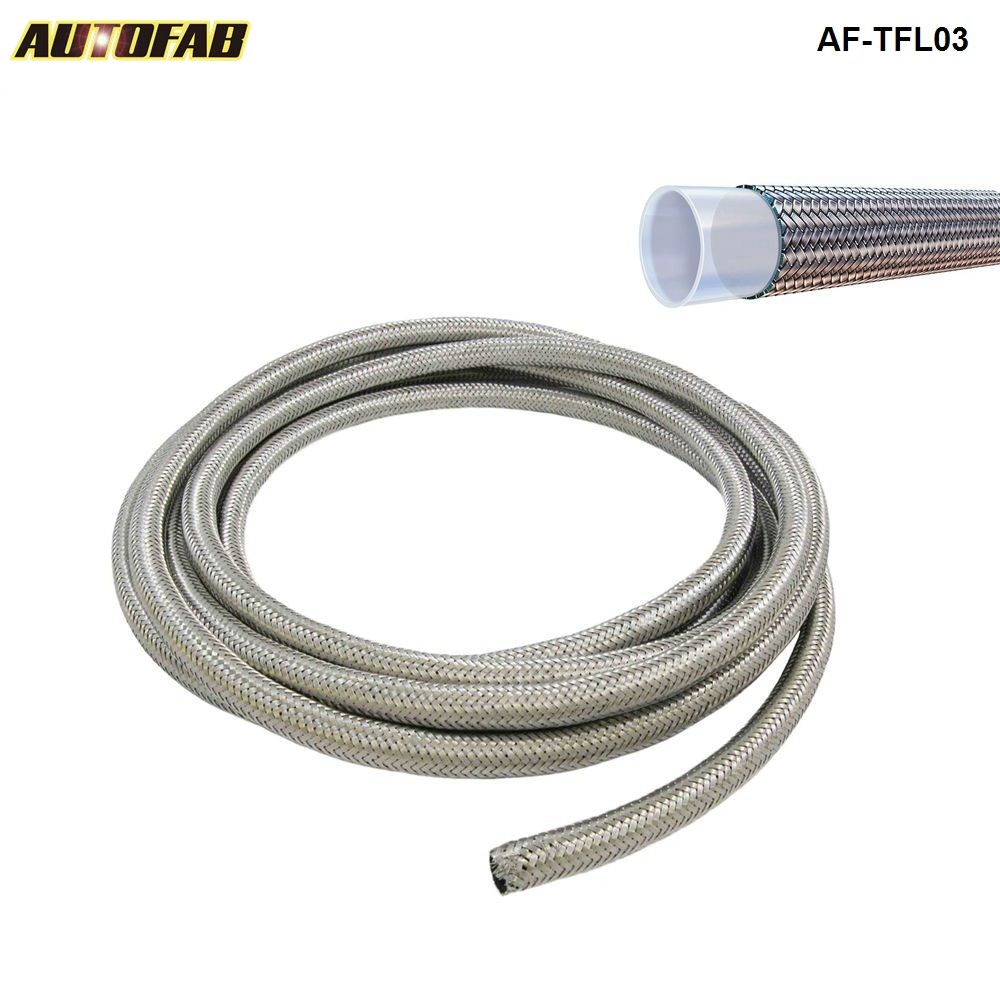 2020 Autoafb 50m An3 Id 1 8 Braided Ss Ptfe Brake Hose Car Motorcycle Hydraulic Brake Fuel Line Hose Af Tfl03 From Bestliner 254 99 Dhgate Com
