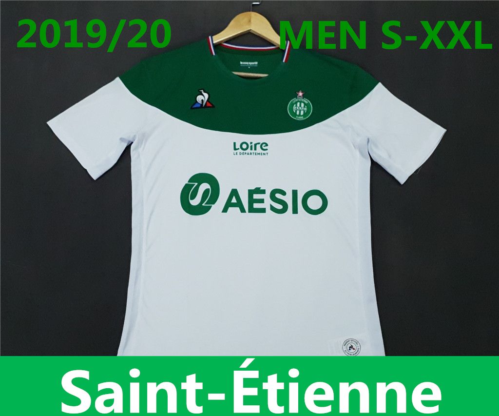 Calcio Saint-Etienne Khazri Jersey Maglia AS Saint Etienne 2019-2020 