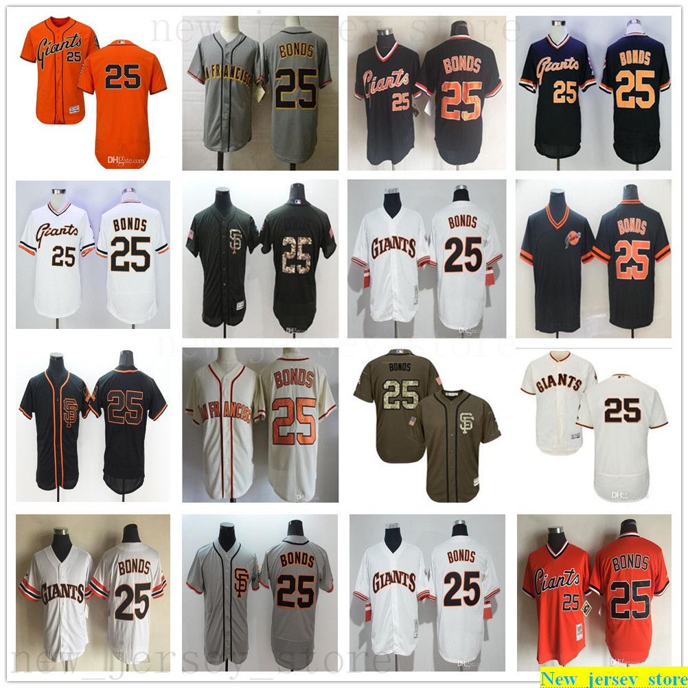 barry bonds jersey shirt