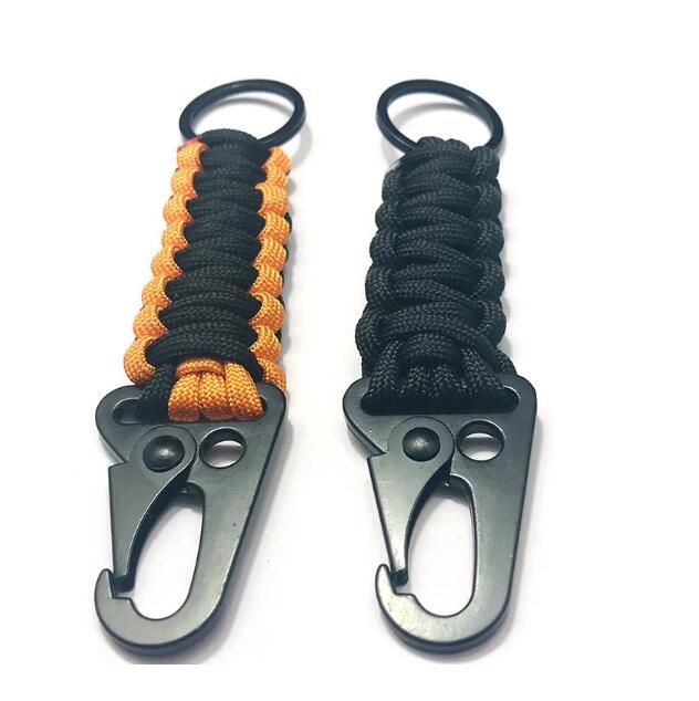Carabiner keychain with knot - Women