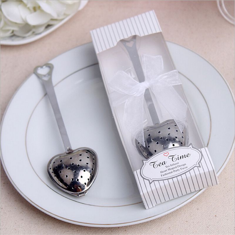 2021 Heart Shape Tea Infuser Wedding Favors And Gifts Wedding Event