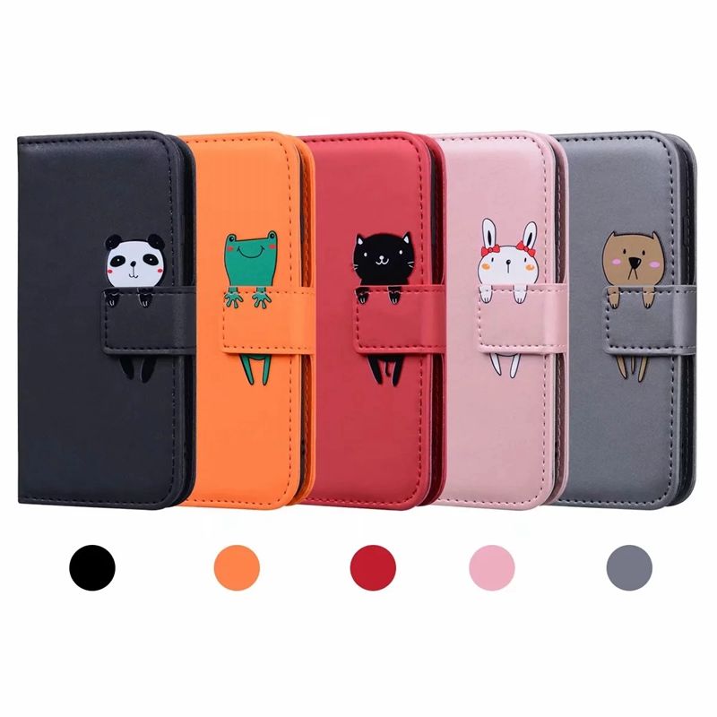 Melhor E Mais Barato Cases Para Celulares Carteira De Couro Dos Desenhos  Animados Capa Para Galaxy Note 10 S10 A10S A20S A70S A10 Panda Coelho  Titular Magnetic Bonito Cartão Bonito Da Foto