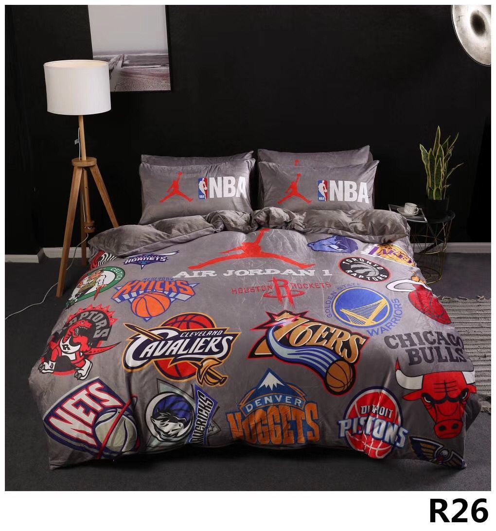 Boys Bedding Sets Sports Duvet Cover Sets Winter Style Modern