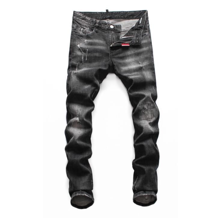 Compra DSQUARED2 DSQ2 D2 PHILIPP PLEIN 2019 Nueva Llegada De Calidad  Superior Del Diseñador De Los Hombres Denim Jeans Bordado Agujeros Pantalones  Pantalones Moda 8114 Barato | Entrega Rápida Y Calidad | Es.Dhgate