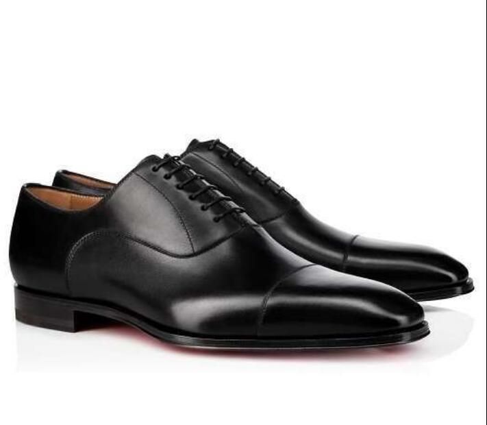 mens black dress shoes with red soles