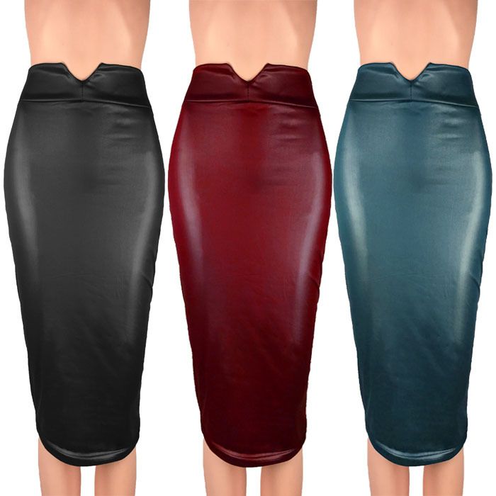 saia no joelho com fenda