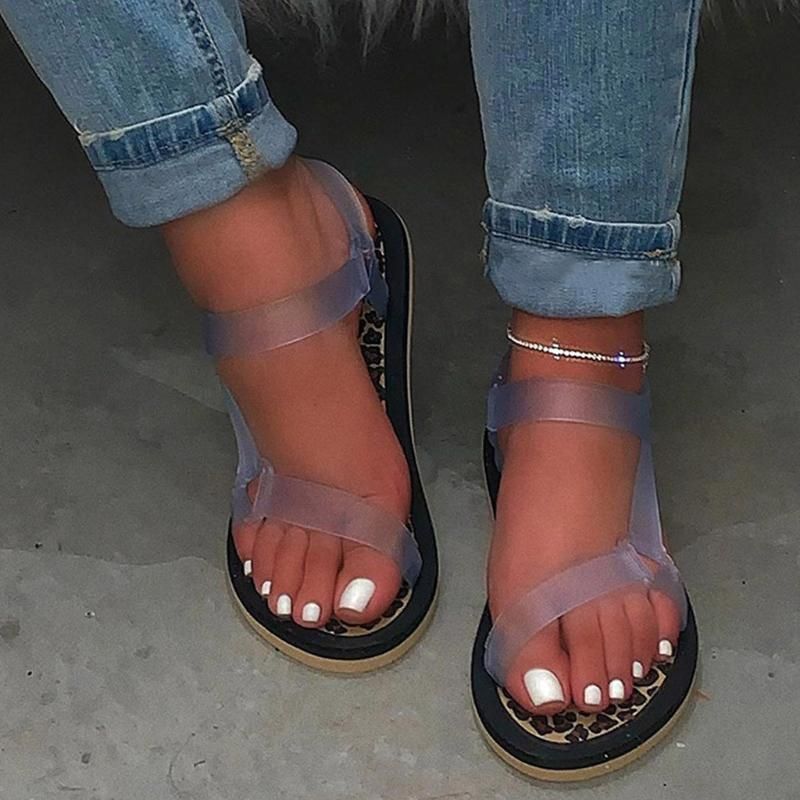 transparent flats