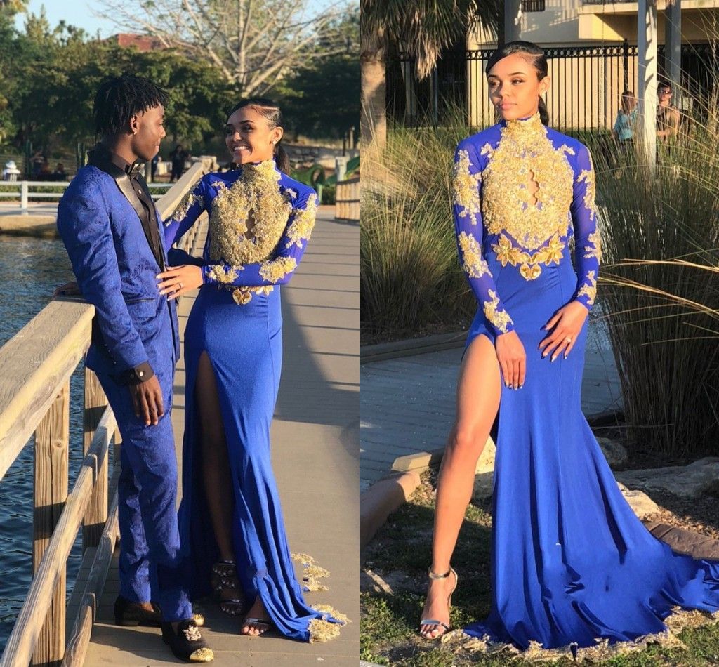 Gold prom dresses 2019 sales