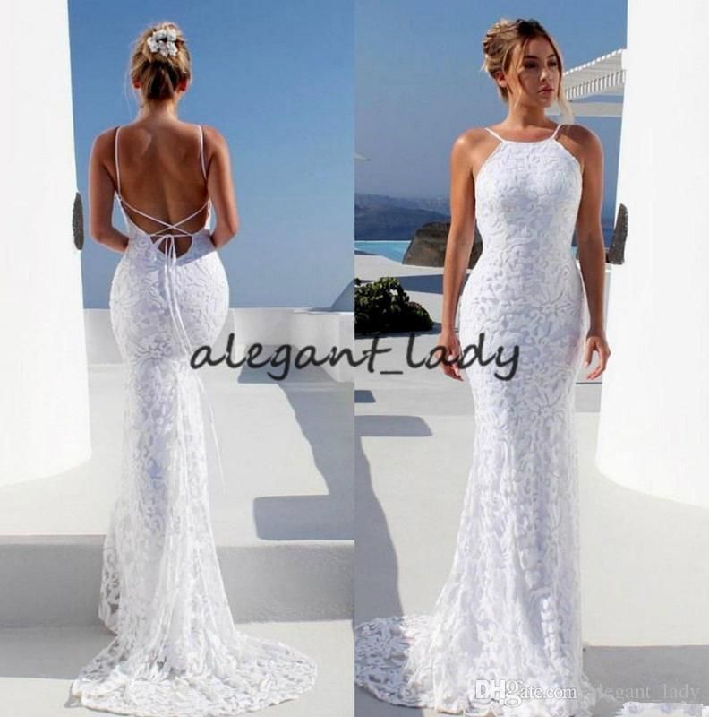 beach wedding dresses 2018