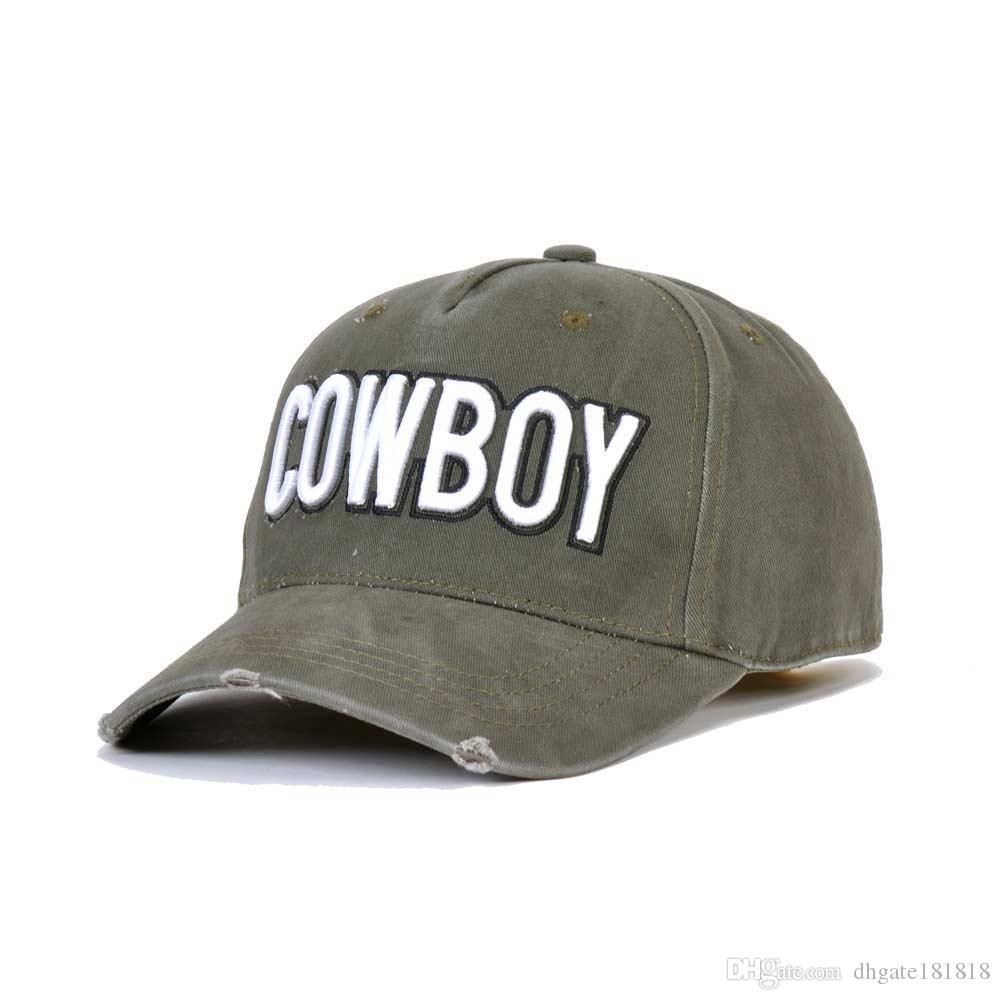 army green cowboys hat