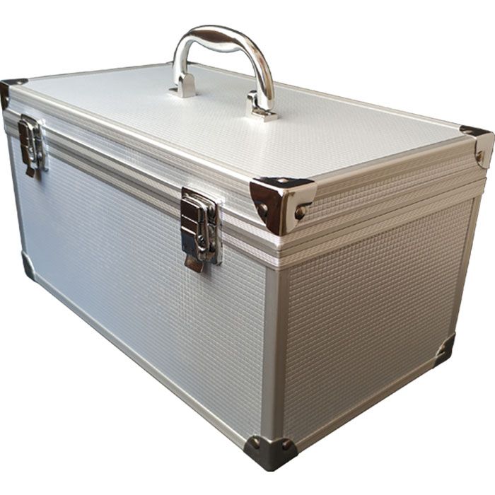 30x17x16cm Tool Case Aluminum Alloy Portable Outdoor Vehicle Kit Box