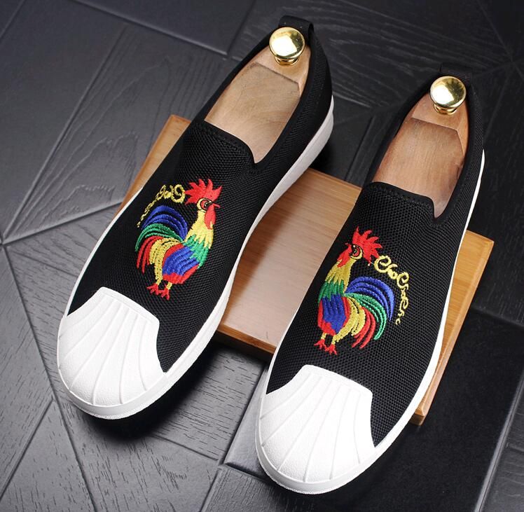 canvas formal shoes