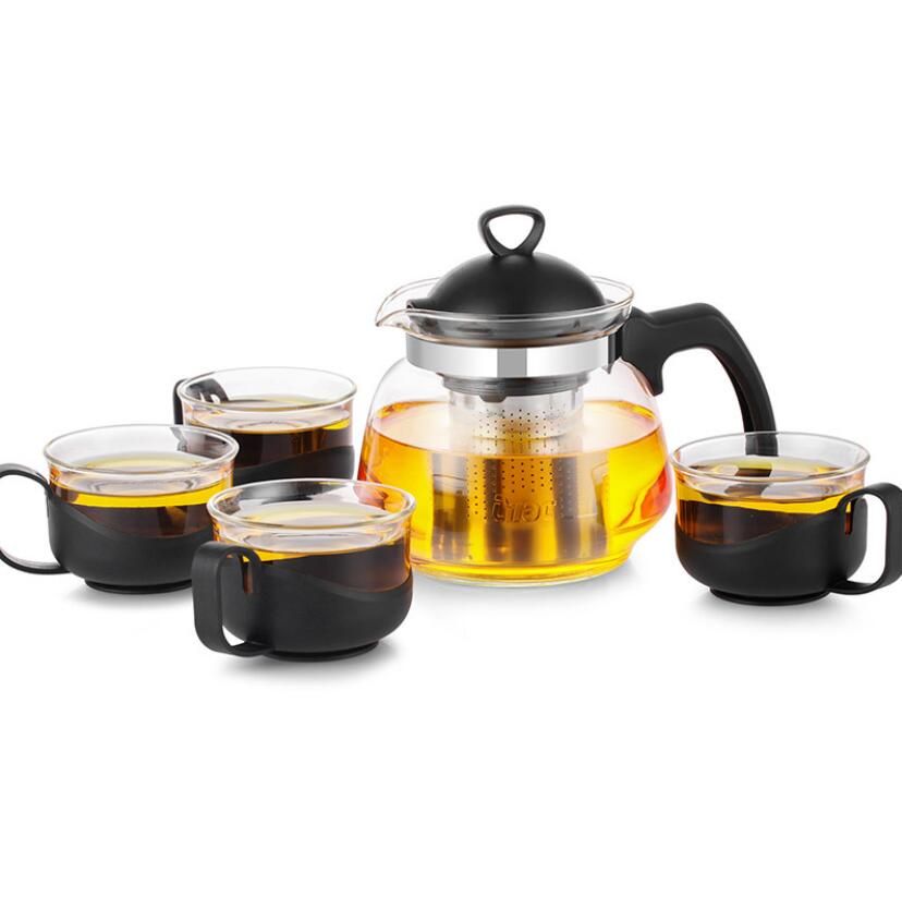 Tetera Para El Hogar Con Taza Juego De Tetera De Kung Fu Resistente Al Tetera Para El Hogar Con Taza Juego De Tetera De Kung Fu Resistente Al