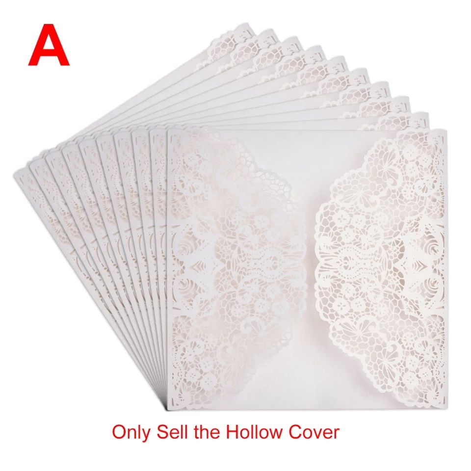 Acquista Inviti Di Nozze Taglio Laser Bianco Cavo Elegante Invito Carta Di Invito A Nozze Con Nastro Libero Sigilli Busta A 0 44 Dal Cat11cat Dhgate Com