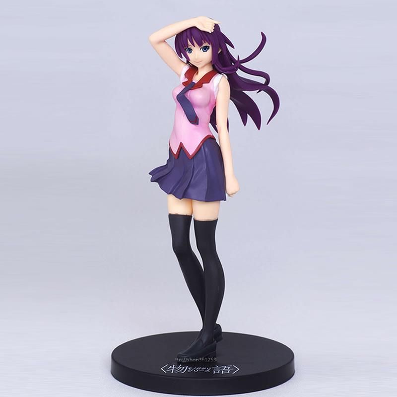 2020 22cm Anime Figures Bakemonogatari Senjougahara Hitagi Cute Pvc Action Figure Collection Model For Children Toys Gift With Box From Sunnysleepvip12 203 01 Dhgate Com - roblox anime models