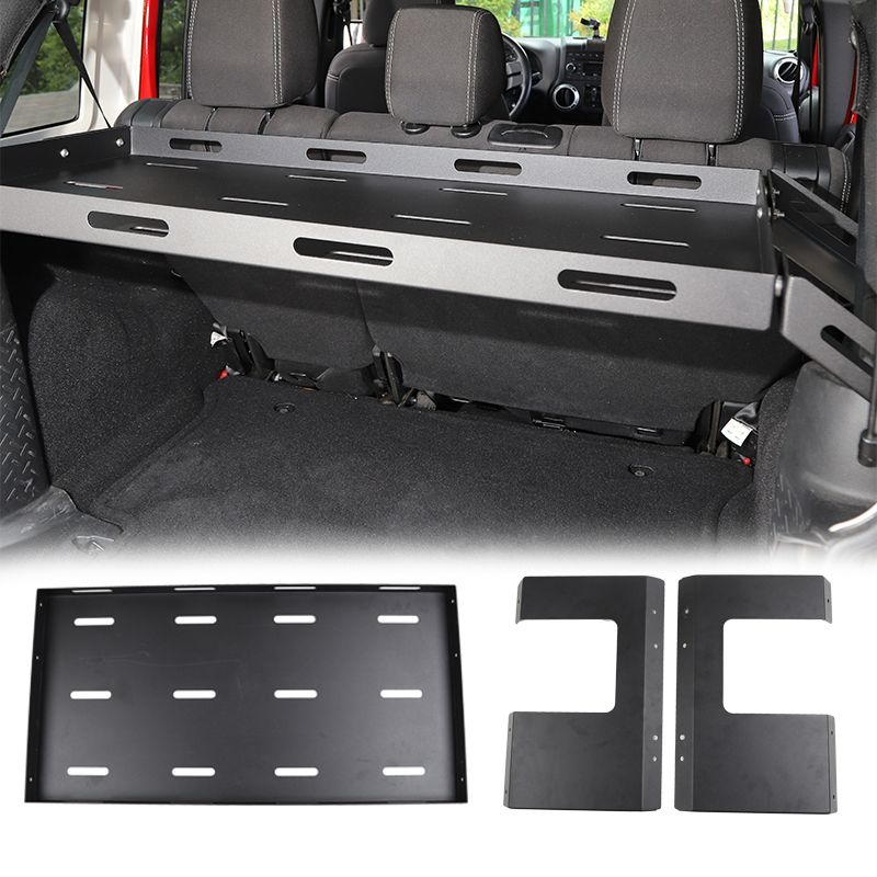 Car Trunk Luggage Rack Tail Door Rack For Jeep Wrangler JL JK 2007 2018