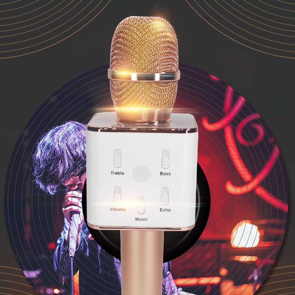 الأصلي Kexu Q7 المتحدث بلوتوث 04 كاريوكي ميكروفون لاسلكي المهنية لاعب مع الحامل لفون الروبوت 2020 من Dh25800 372 59ر س موبايل Dhgate