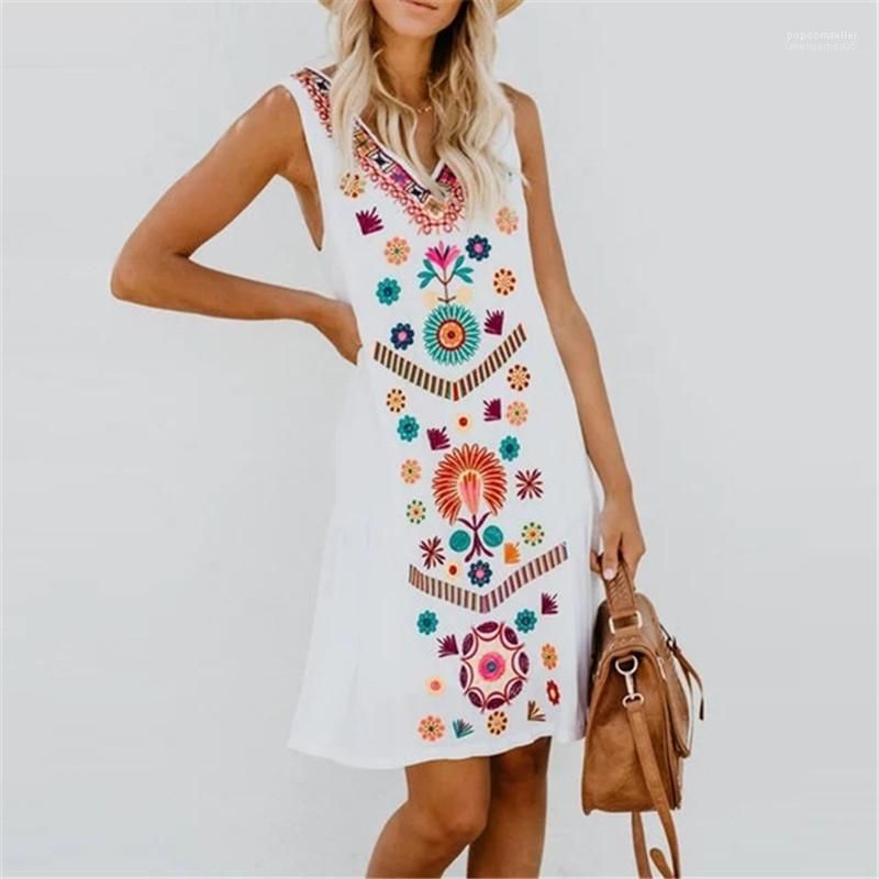 flower print sundress