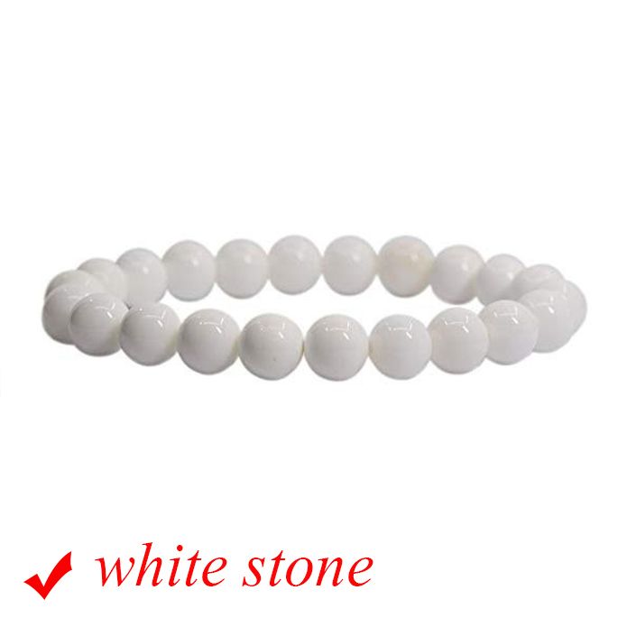 6mm/white stone