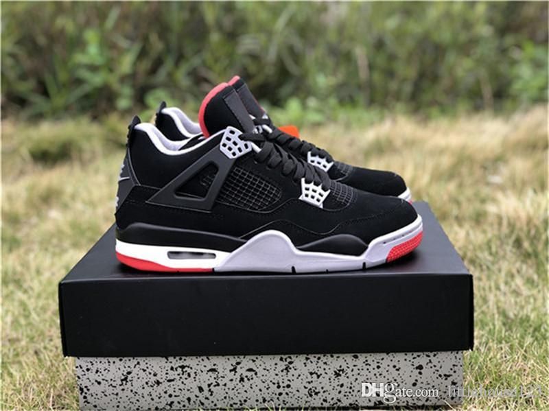 Authentic 4 Bred Black Cement 
