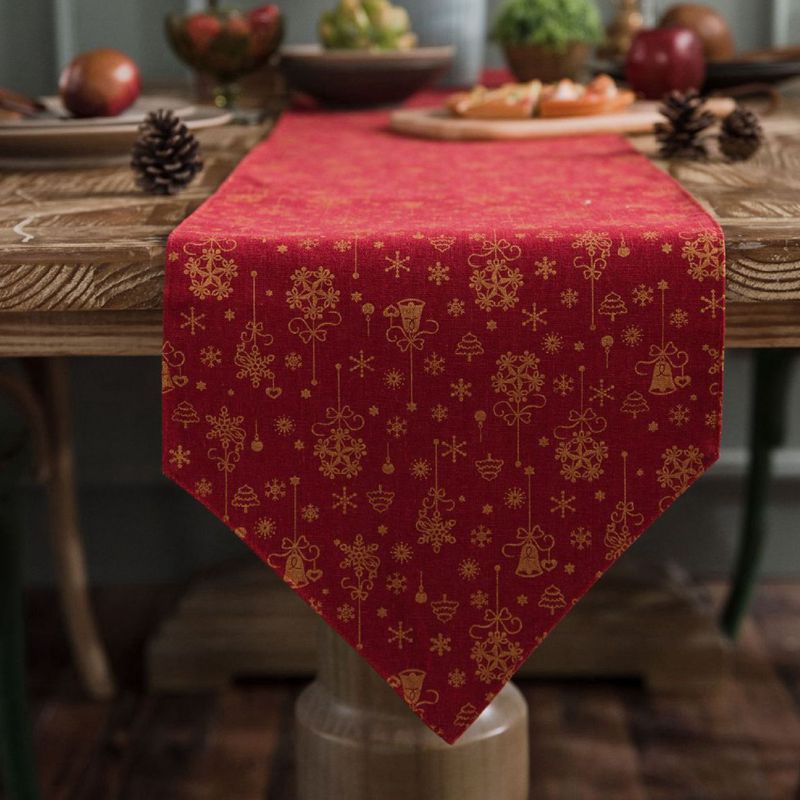 Linen Cotton Tablecloths Table Runners Vintage Style Home Wedding Party Decor D1 Garden Linen Cotton Tablecloths Table Runners, Extra Wide Table Runners Uk