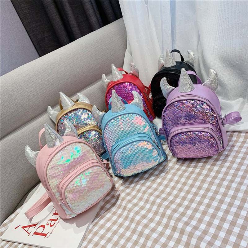unicorn color changing backpack