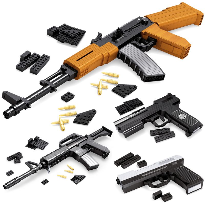 lego guns for minifigures for sale