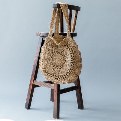 Acquistare Borse Di Paglia Di Corda Di Carta Di Bohemian Le Donne Borse Di  Spiaggia Del Grande Cerchio Borse Di Rattan Dellannata Di Estate Borse Fatte  A Mano Di Viaggio Di Kintted