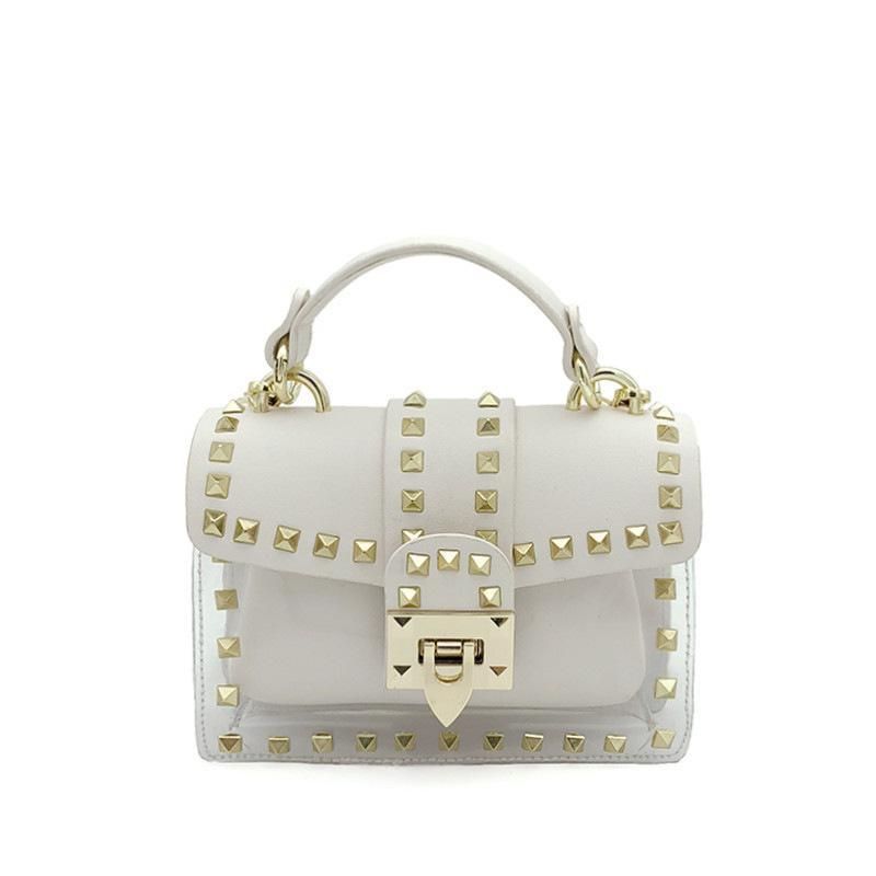 small white clutch purse