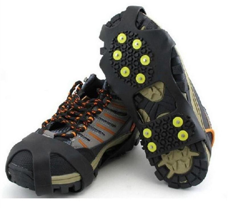 2021 Climbing Mountaineering Crampons Ice Shoe Boot Cover Traction