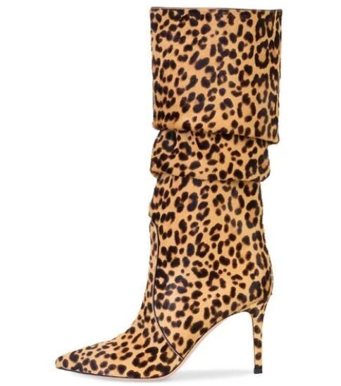 pink leopard boots