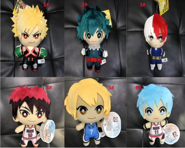 2020 My Hero Academia Plush Toy Stuffed Doll Figure Pendant Charm Key Chain Midoriya Izuku Bakugou Katsuki Todoroki Shoto From Freedom1688 4 03 Dhgate Com