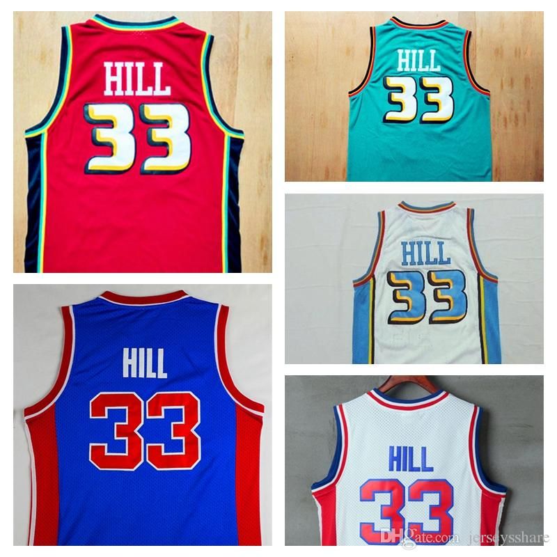 grant hill jersey red
