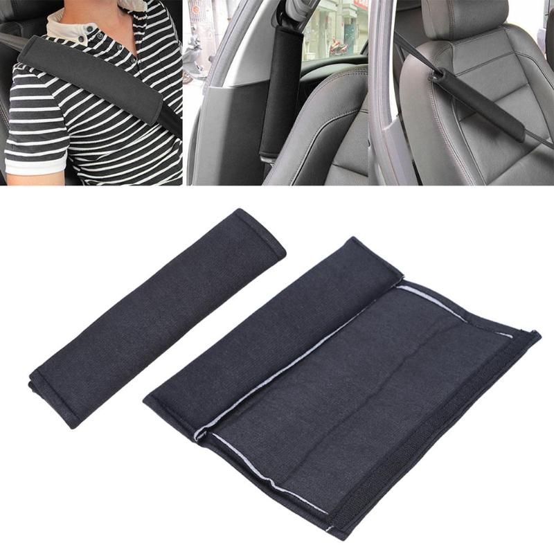 2X Car Seat Belt Pads Harness Safety Shoulder Strap Cushion Cover Protector kids