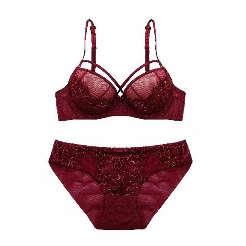 net bra and panty set