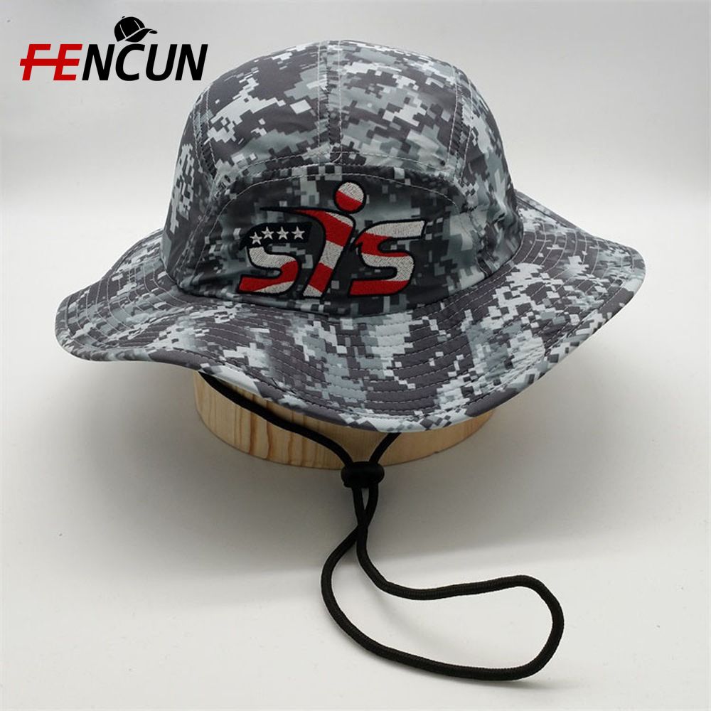 digital camouflage bucket hat