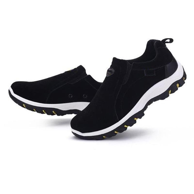 Escalada Casual Hombres Zapatos 2020 de los nuevos hombres Sin Cordones anti Hombre transpirable Vintage Estilo de los zapatos al aire libre de