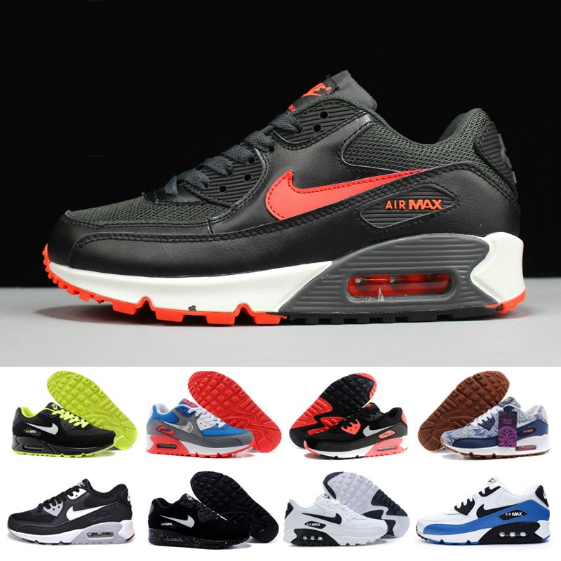 Compra Nike Air Max 90 Airmax 2019 Hombres 90 Zapatos Para Correr Virgil  Designer Copa Del Mundo Triple Blanco Negro Aire Rojo Apagado Zapatillas De  Deporte De Los Años 90 Para Hombre
