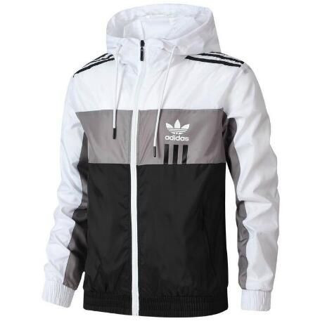 the brand with the 3 stripes jacket