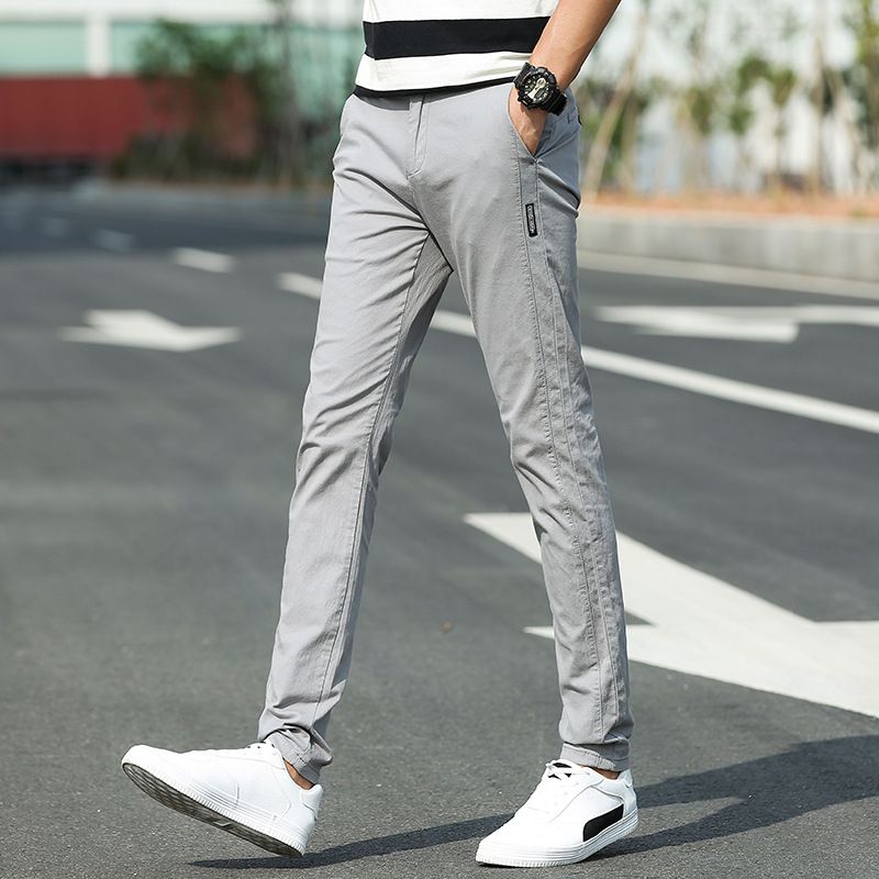 2020 Summer 2020 Men Fashion Business Casual Long Pants Plus Size