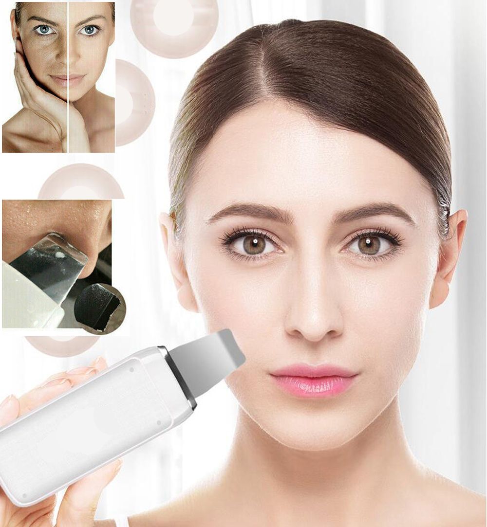 2020 Ultrasonic Facial Massager Pen Skin Deep Cleansing Peeling Exfoliating Whitening Scrubber Spatula Face Shovel Pore Acne Blackhead Remover From Unlimited Quantity 17 08 Dhgate Com