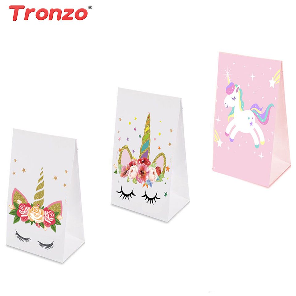 Tronzo Unicorn Paper Bag Unicorn Party Birthday Party Decorations