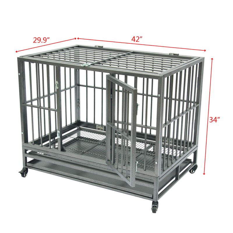 2020 Sonyi Heavy Duty Dog Cage Crate Kennel Metal Pet Playpen