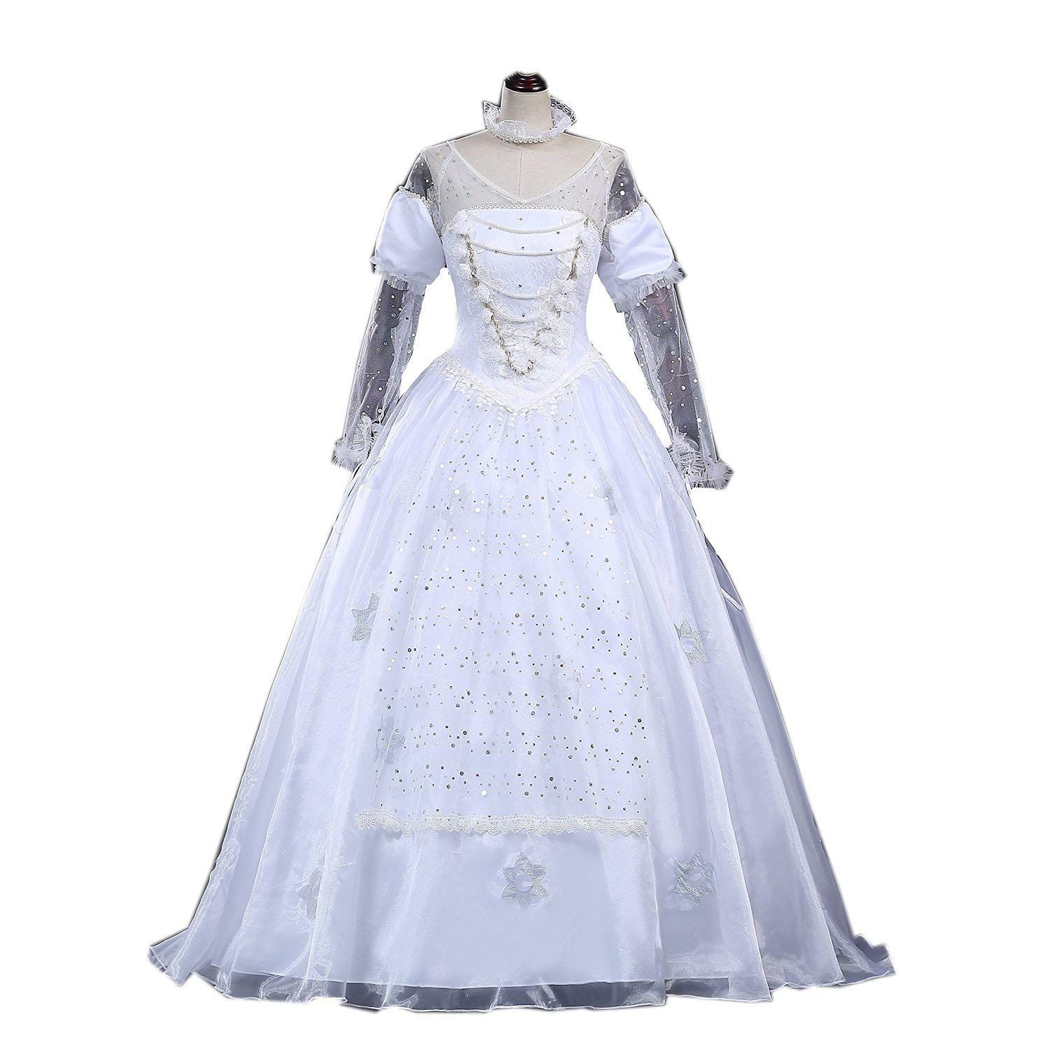 Kaufen Sie Alice Im Wunderland Die Weisse Konigin Mirana Cosplay Kostum Partykleid Billig Schnelle Lieferung Und Qualitat De Dhgate