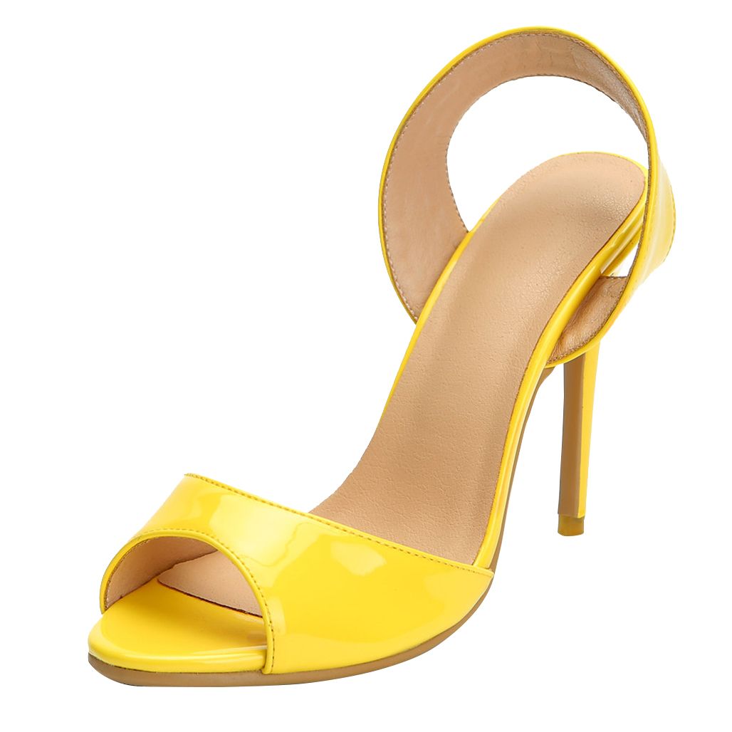 office gold heeled sandals