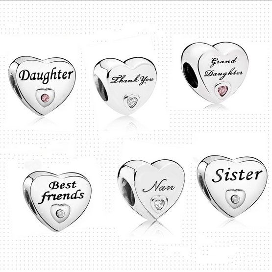 Silver Charms Bead Charm Beads 