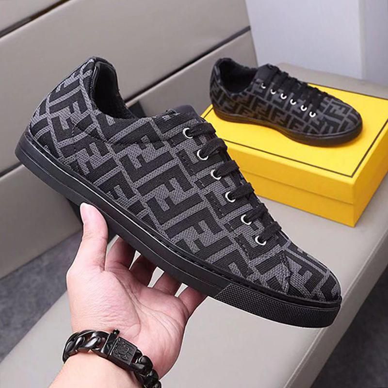 Acheter Pas Cher Luxe Designer Fendi De Haute Qualité Tech Tissu Faible  Tops Chaussures De Sport Chaussures Hommes Scarpe Da Uomo Légère Footwears  Sports Plus Taille La Du 133,39 € | Fr.Dhgate
